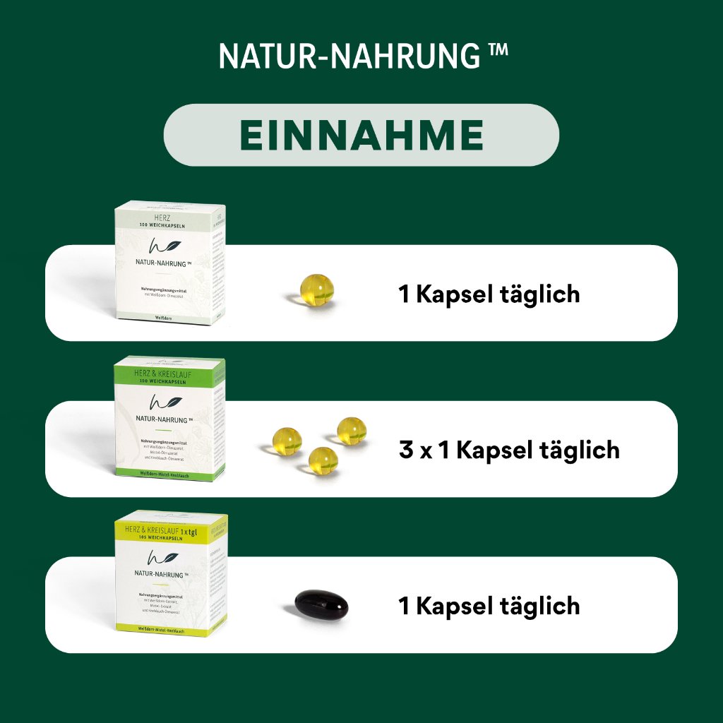 NATUR-NAHRUNG™ Herz 100 Stk.