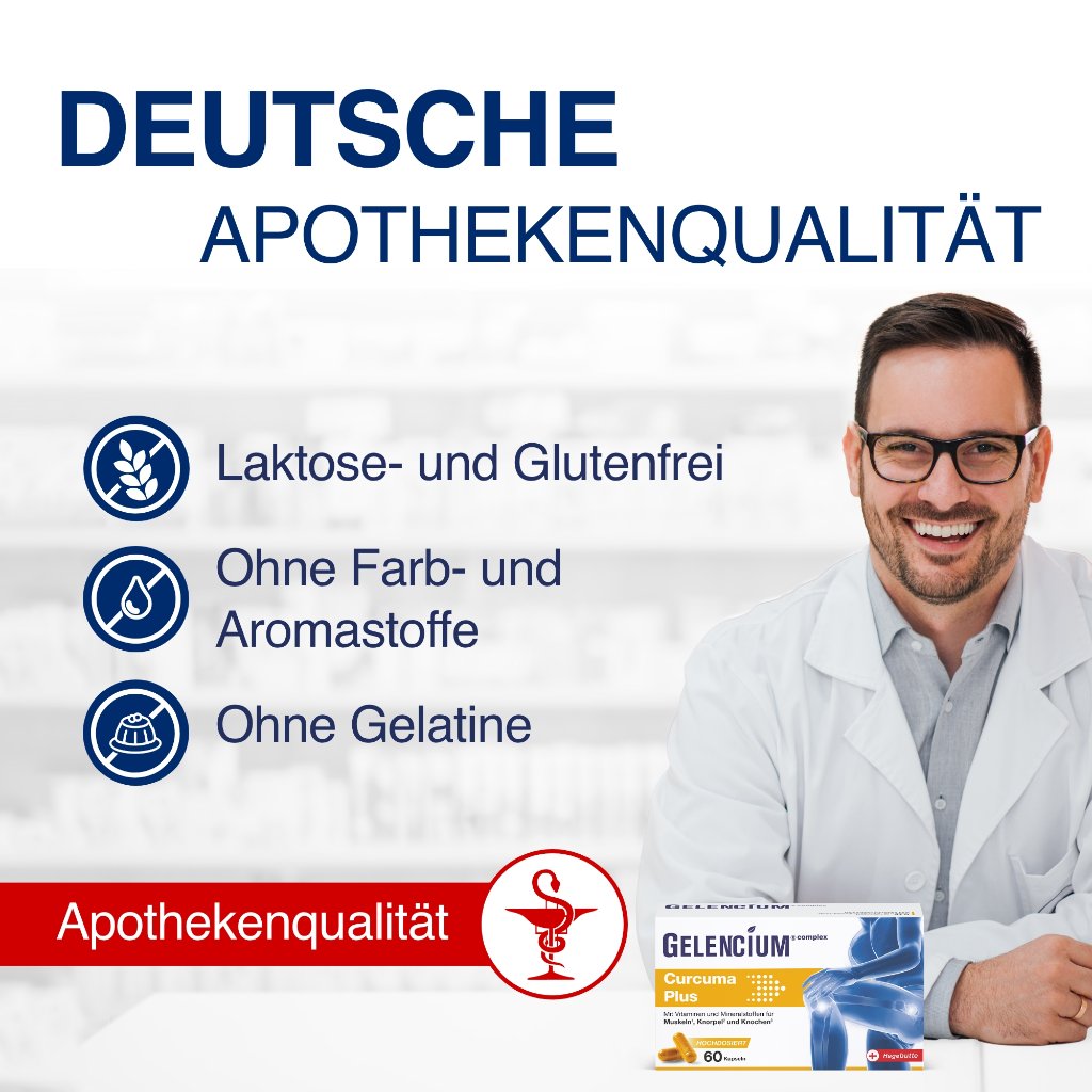 GELENCIUM Curcuma Plus hochdosiert m.Vit.C Kapseln
