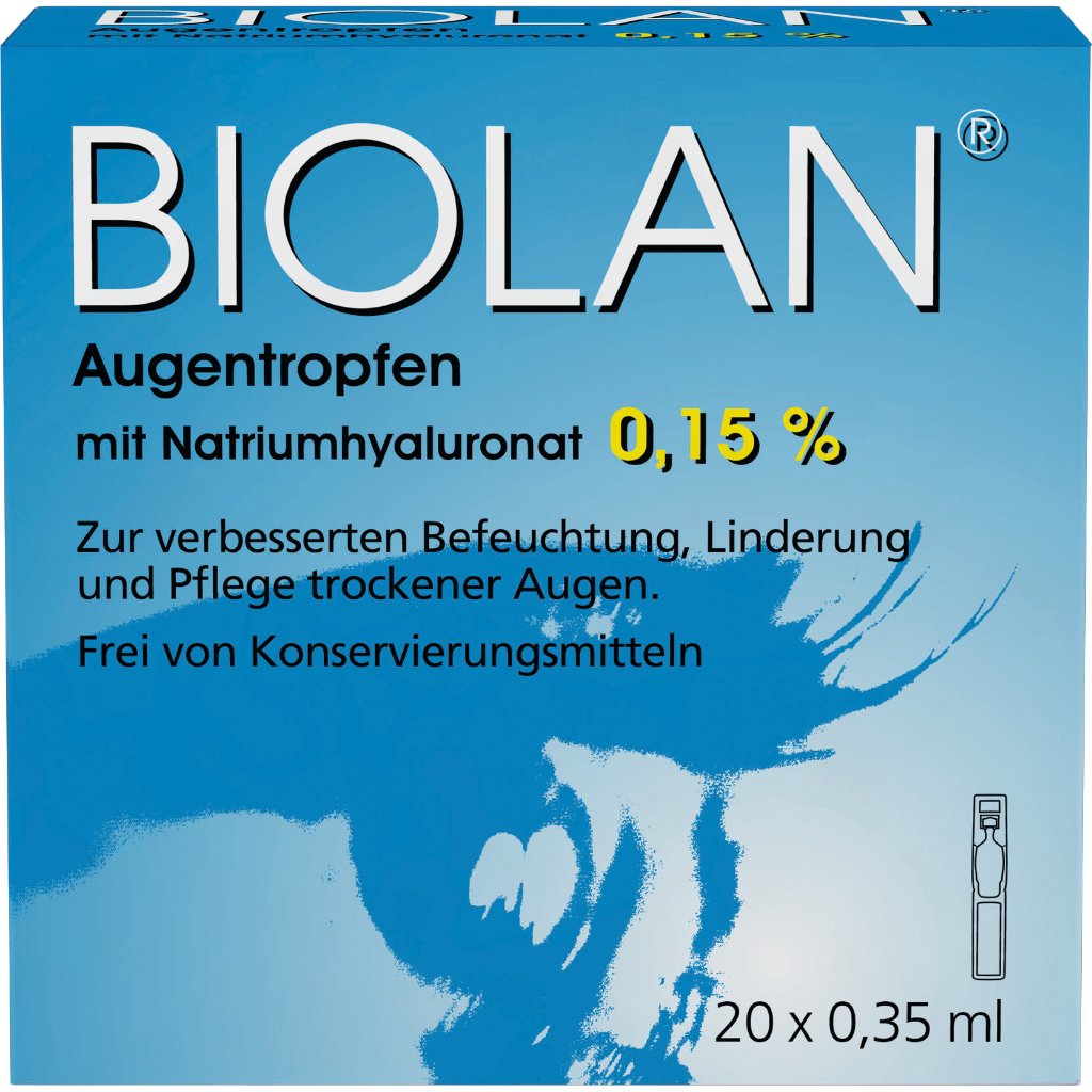 BIOLAN Augentropfen Einzeldosispipetten