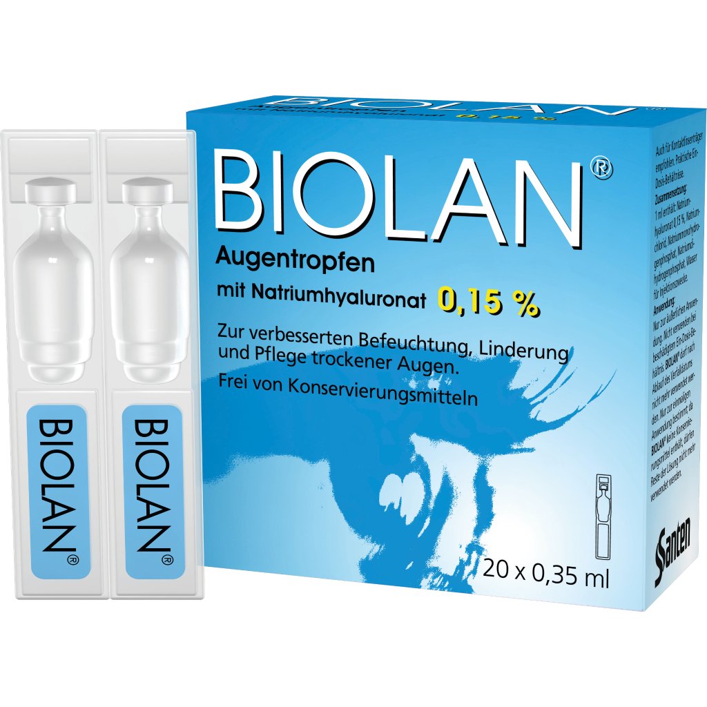 BIOLAN Augentropfen Einzeldosispipetten