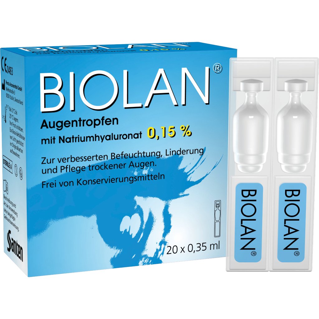 BIOLAN Augentropfen Einzeldosispipetten