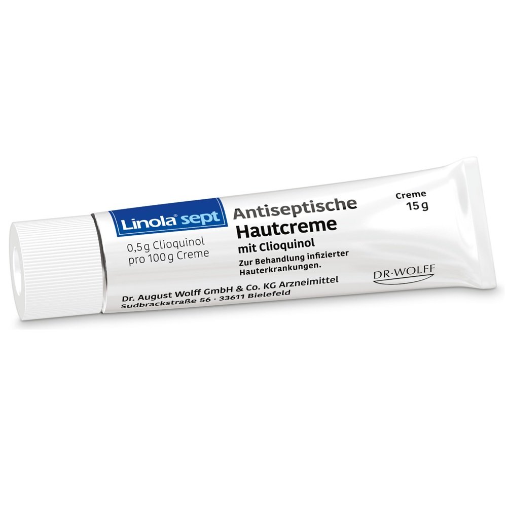 LINOLA sept Antiseptische Hautcreme mit Clioquinol