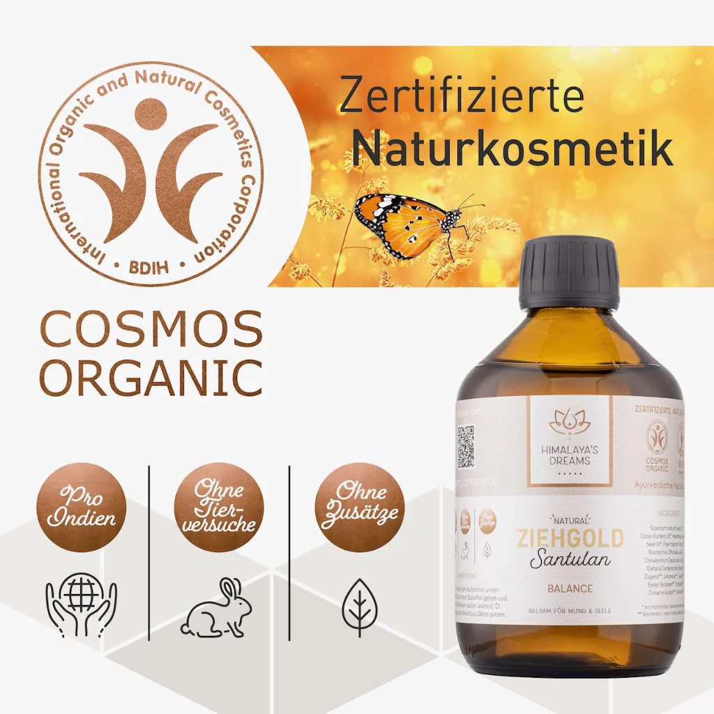 HIMALAYA'S Dreams Ayurveda Ziehgold Santulan Öl