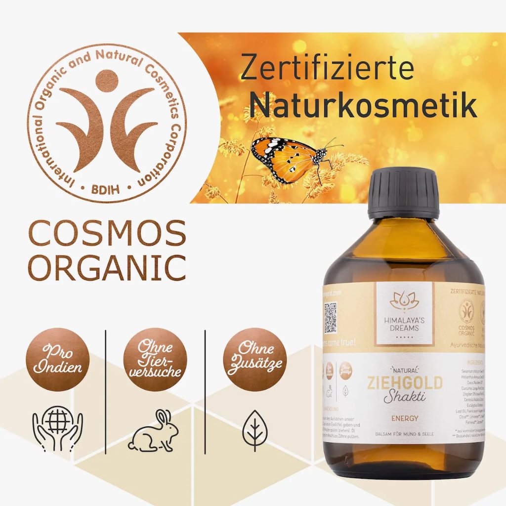 HIMALAYA'S Dreams Ayurveda Ziehgold Shakti Öl