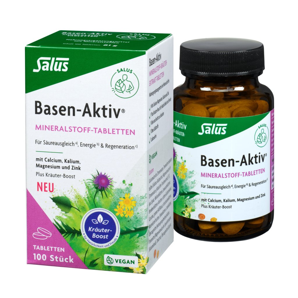 Basen-Aktiv Mineralstoff-Kräuter-Tabletten