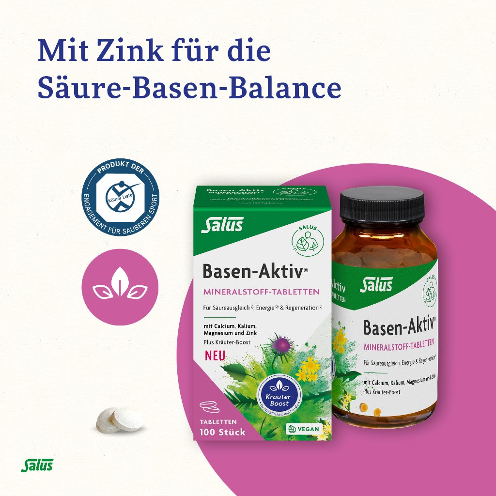 Basen-Aktiv Mineralstoff-Kräuter-Tabletten