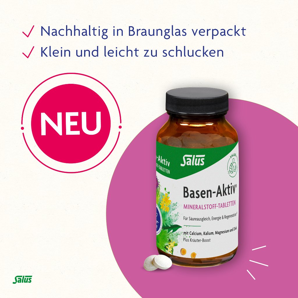 Basen-Aktiv Mineralstoff-Kräuter-Tabletten