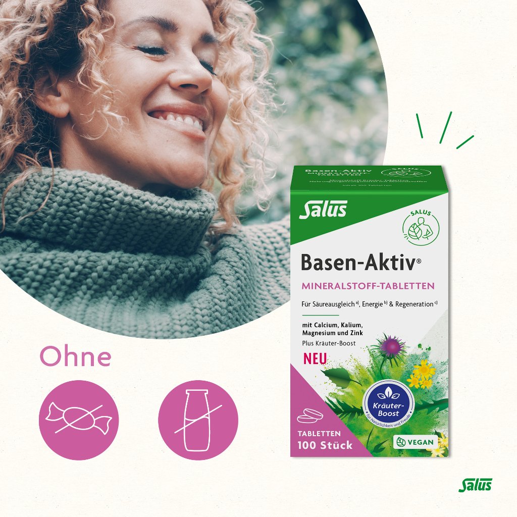 Basen-Aktiv Mineralstoff-Kräuter-Tabletten
