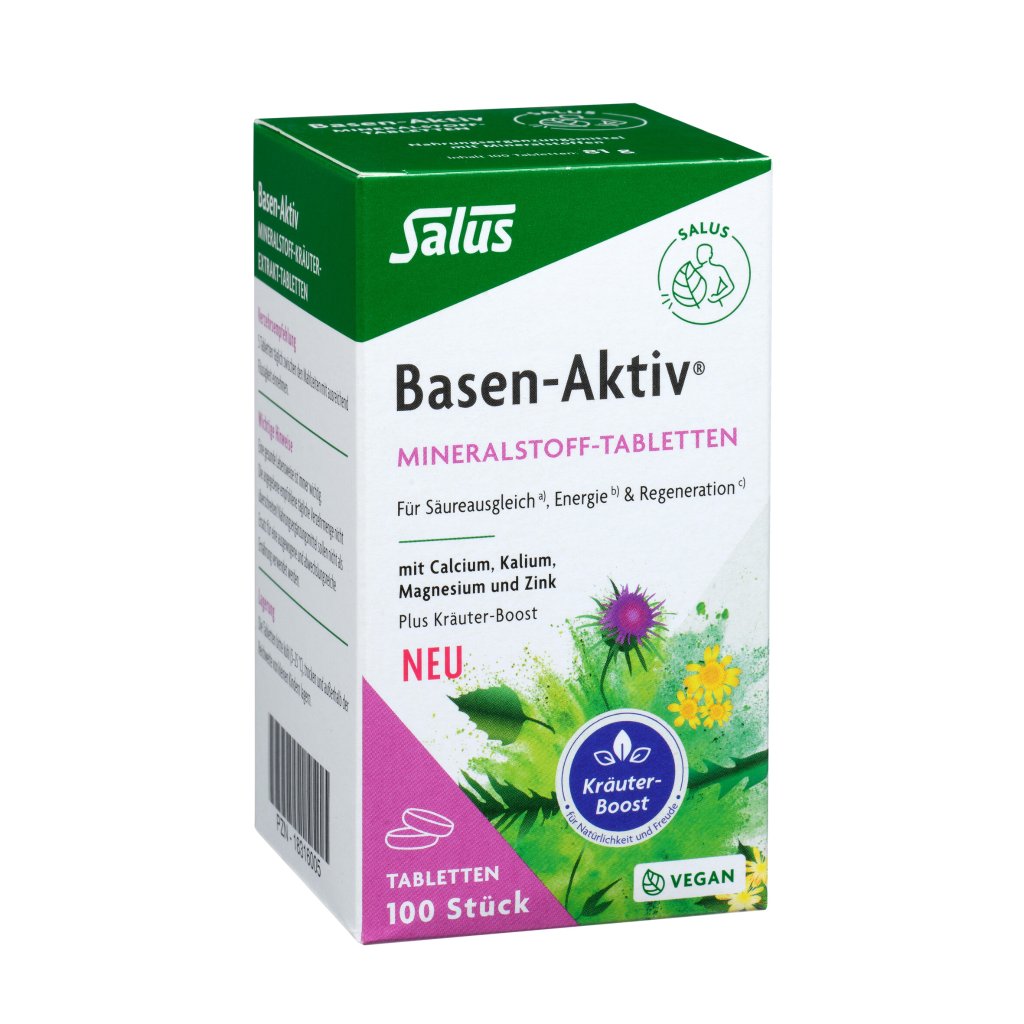Basen-Aktiv Mineralstoff-Kräuter-Tabletten