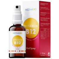Vitamin B12 + B6 + 600µ Folsäure Mediakos® Vital Spray