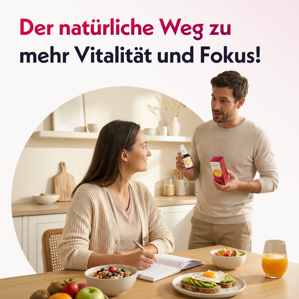Mediakos® Vitamin B12 + B6 + Folsäure Vital Spray