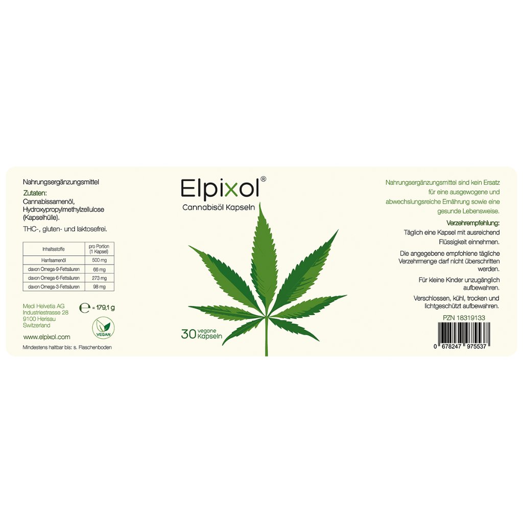 Elpixol® Cannabisöl Kapseln