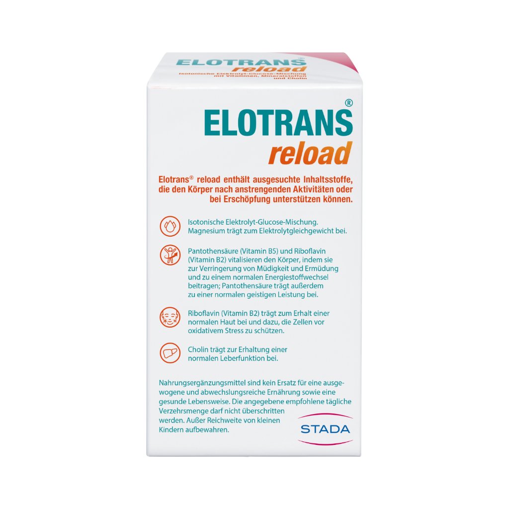 ELOTRANS reload Elektrolyt-Pulver mit Vitaminen