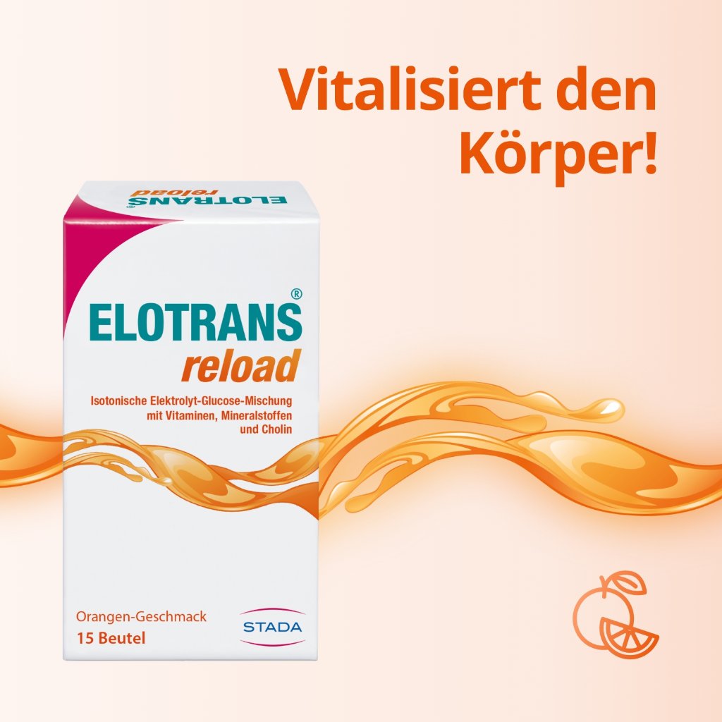 ELOTRANS reload Elektrolyt-Pulver mit Vitaminen