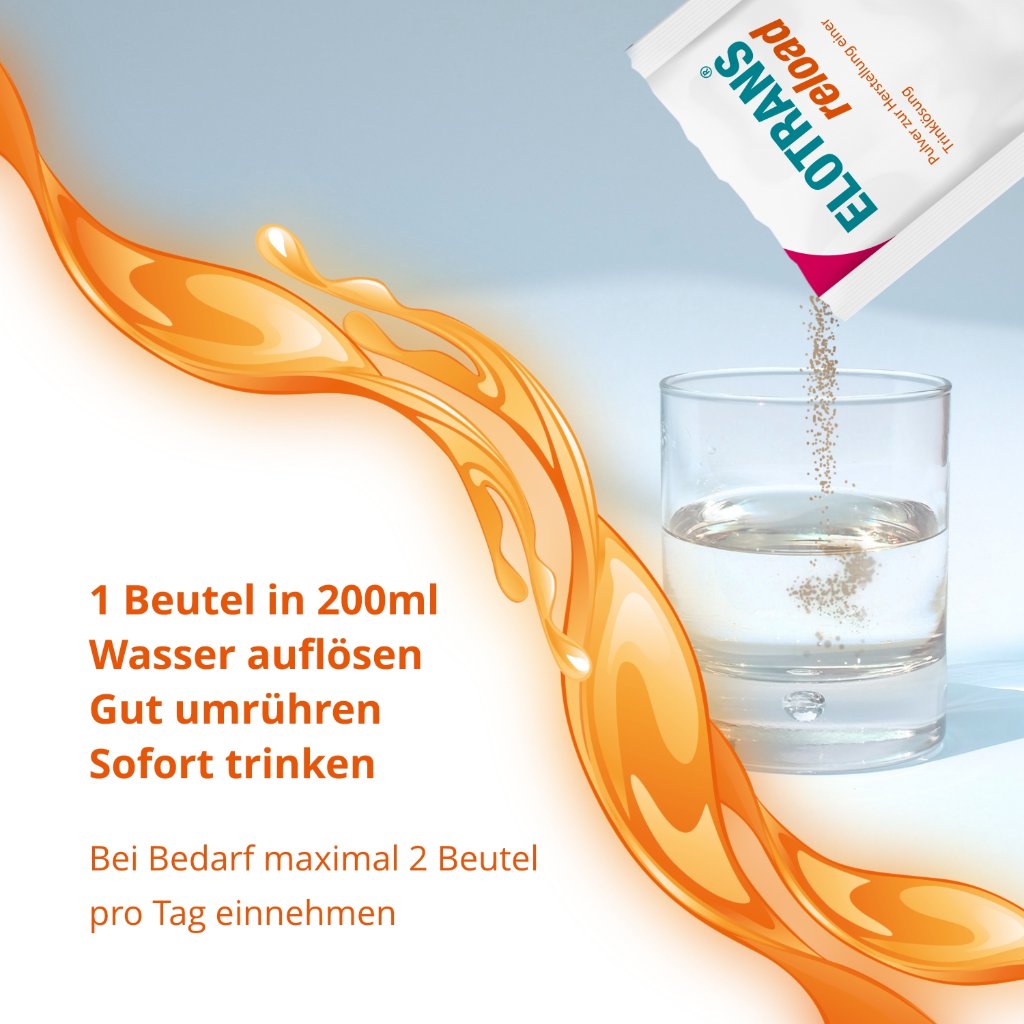 ELOTRANS reload Elektrolyt-Pulver mit Vitaminen