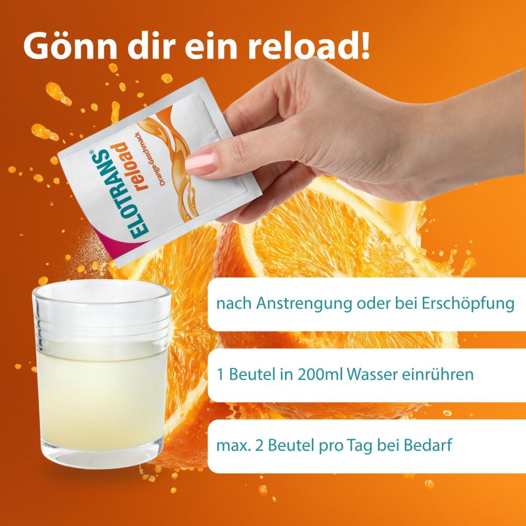 ELOTRANS reload Elektrolyt-Pulver mit Vitaminen