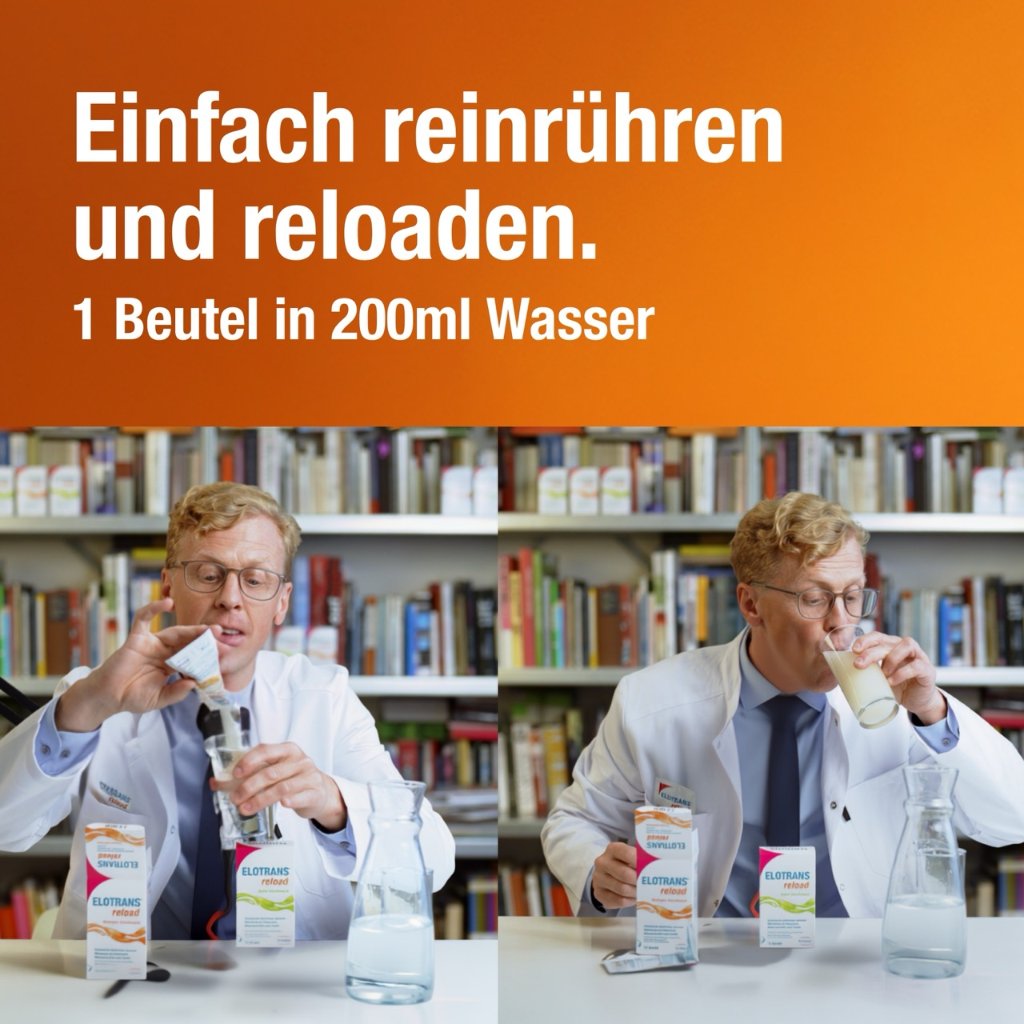ELOTRANS reload Elektrolyt-Pulver mit Vitaminen