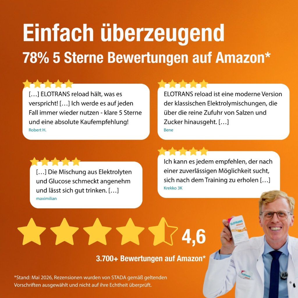 ELOTRANS reload Elektrolyt-Pulver mit Vitaminen