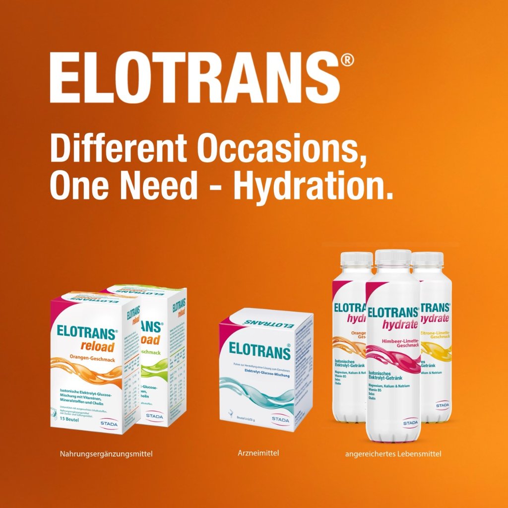 ELOTRANS reload Elektrolyt-Pulver mit Vitaminen