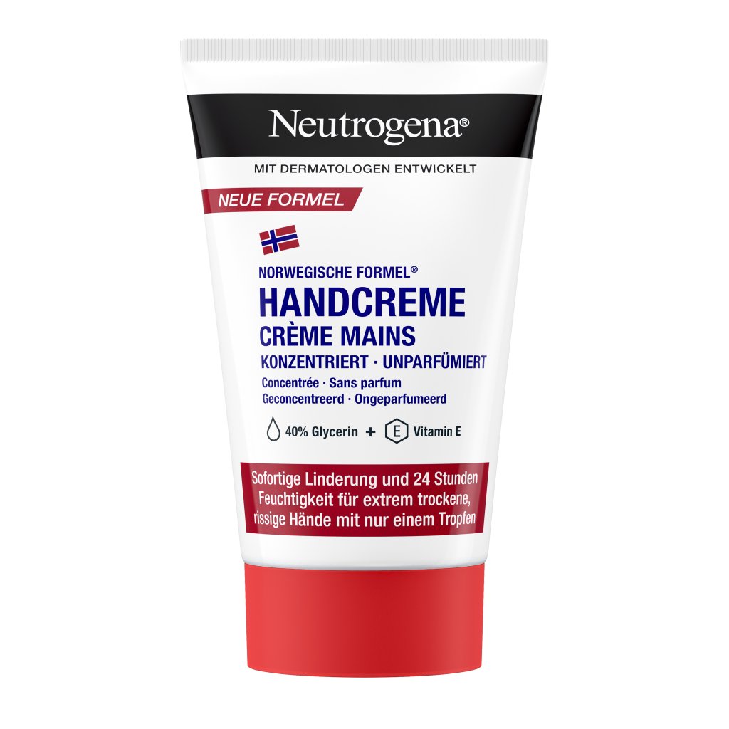 Neutrogena Norwegische Formel konzentrierte unparfümierte Handcreme 50 ml