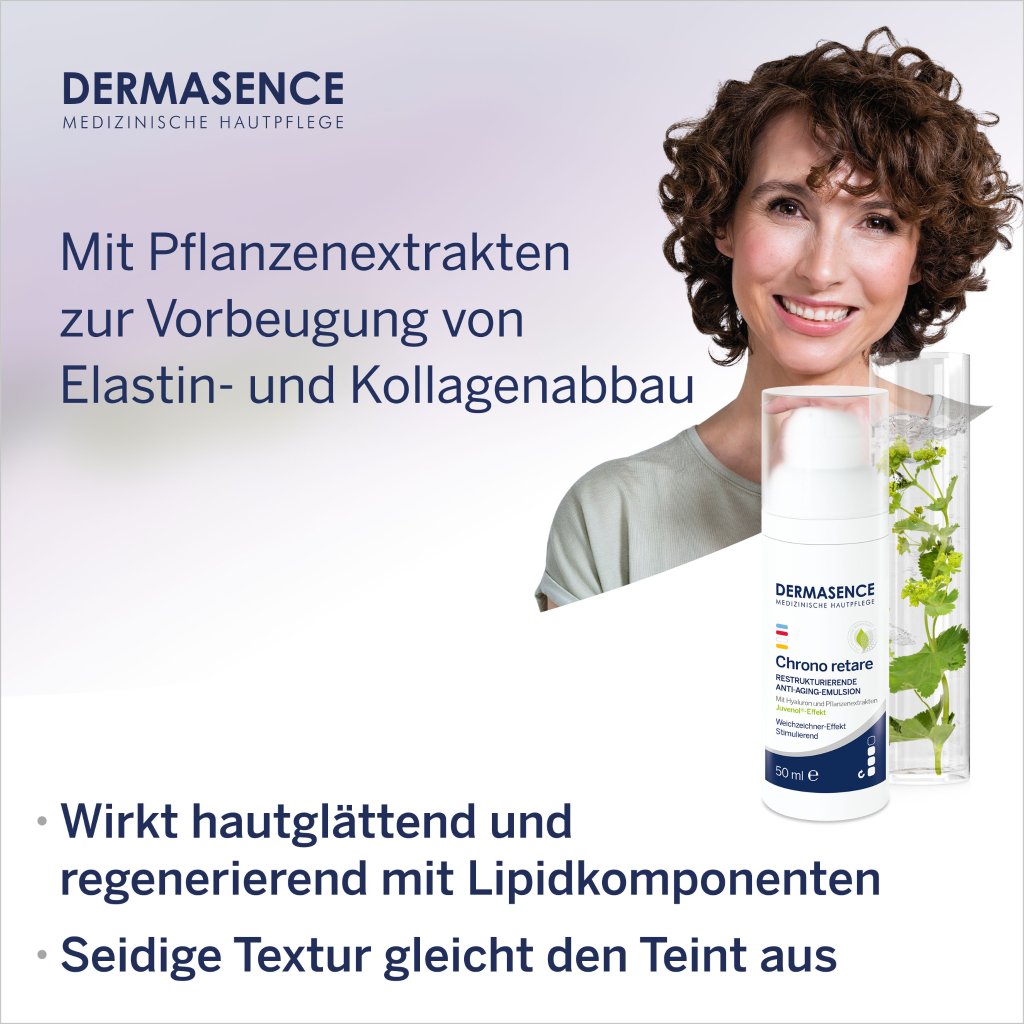 DERMASENCE Chrono retare Restrukturierende Anti-Aging-Emulsion, 50 ml