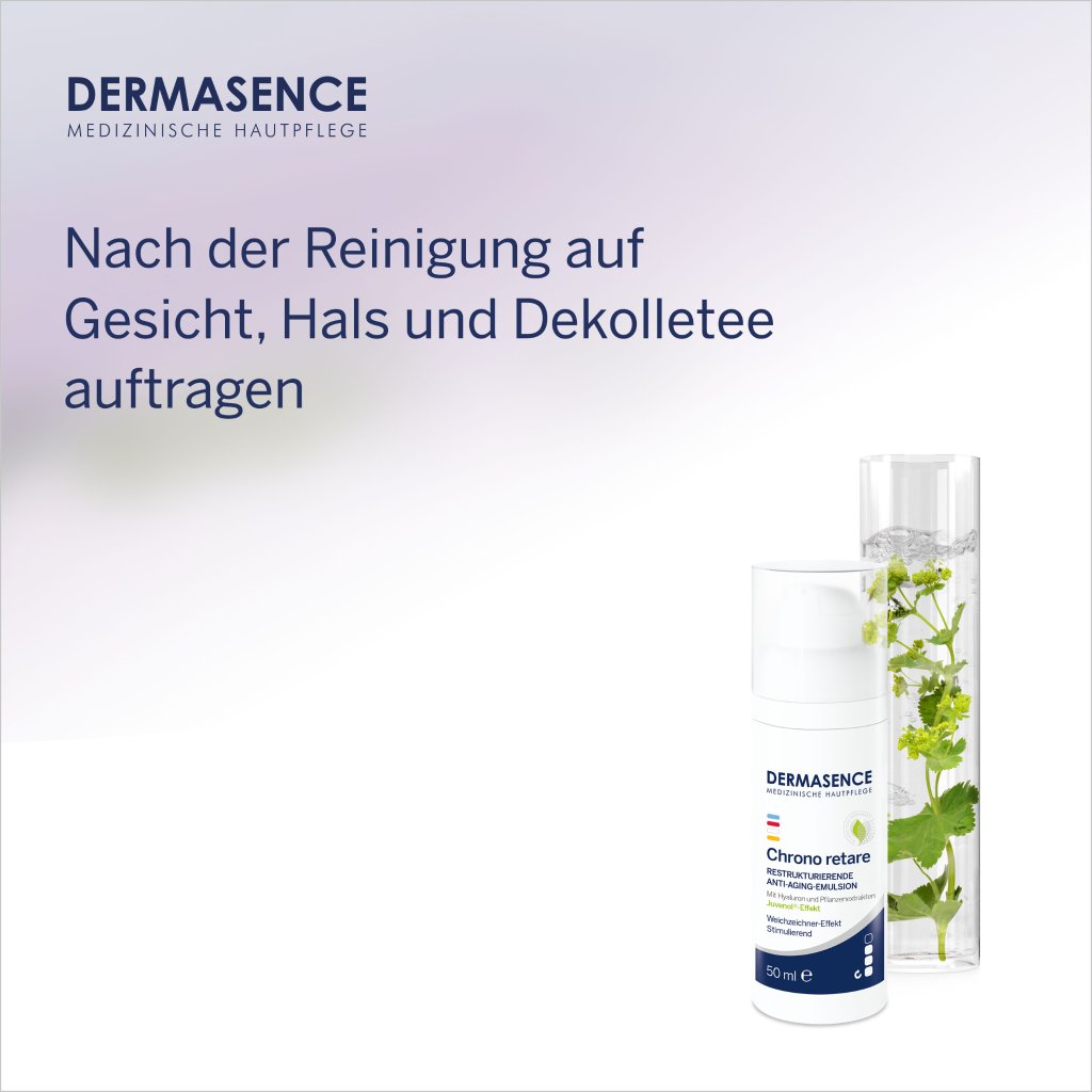 DERMASENCE Chrono retare Restrukturierende Anti-Aging-Emulsion, 50 ml