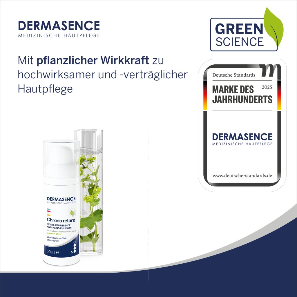 DERMASENCE Chrono retare Restrukturierende Anti-Aging-Emulsion, 50 ml