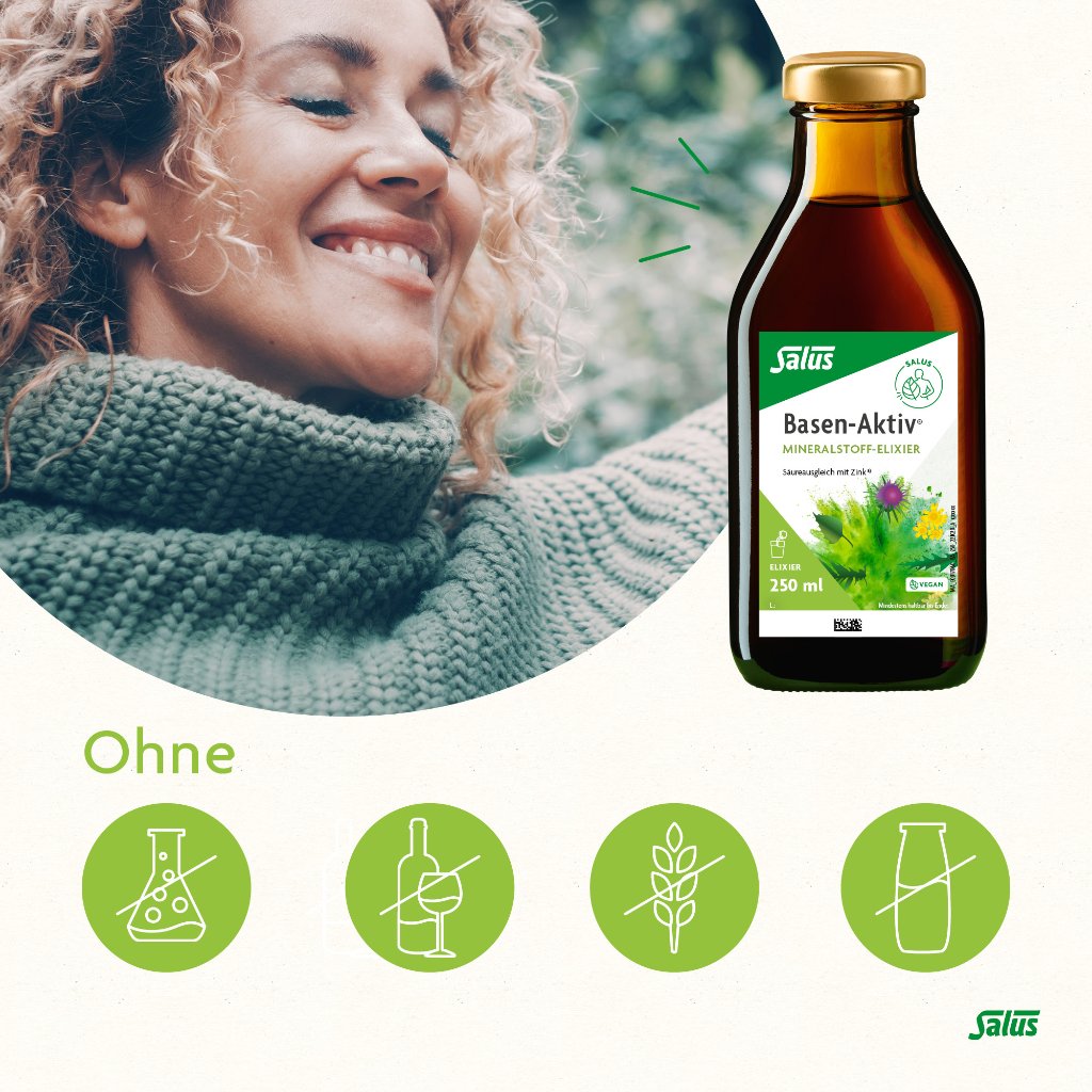 Basen-Aktiv ® Mineralstoff-Kräuter-Elixier Salus