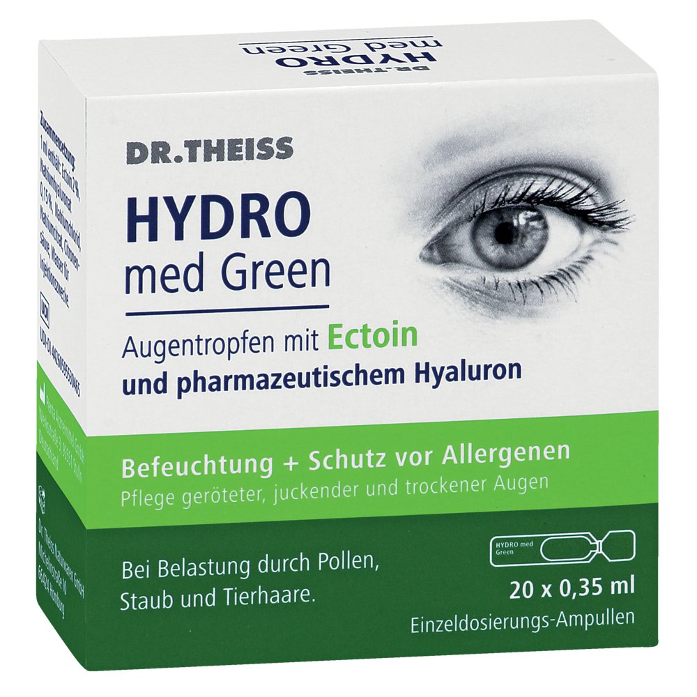 DR.THEISS Hydro med Green Augentro.Einzeldos.Amp.