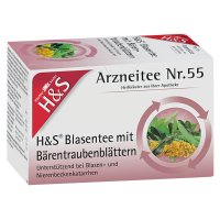 H&S Blasentee mit Bärentraubenblätter Filterbeutel