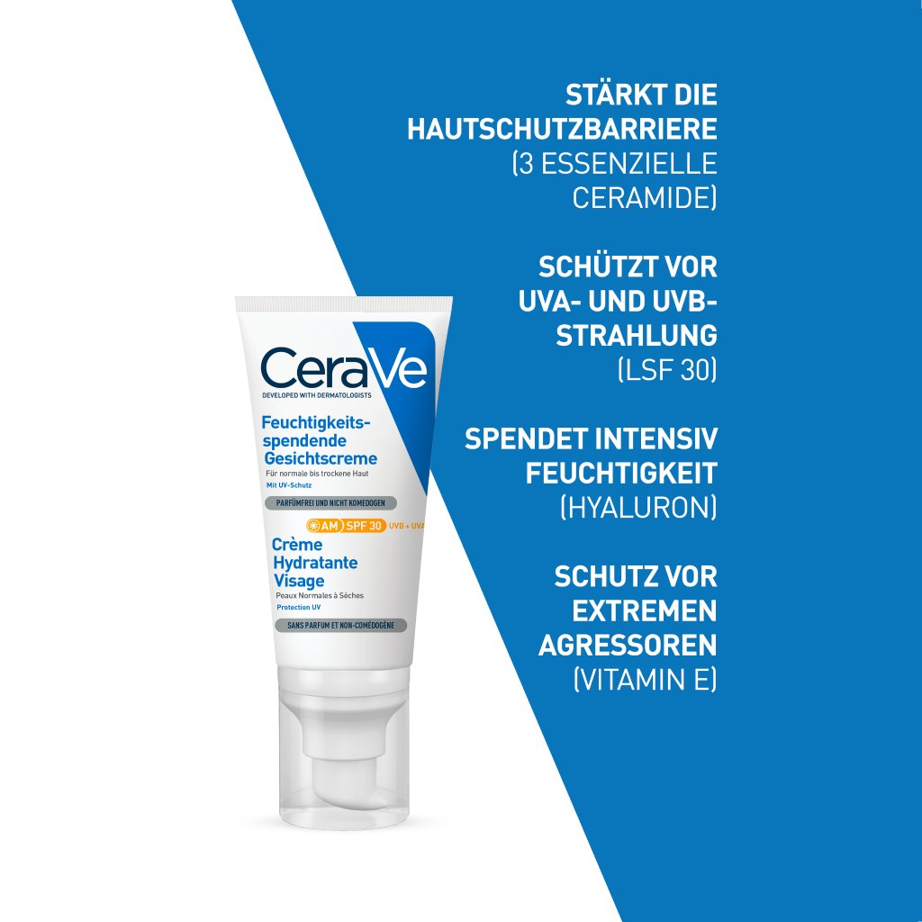 CeraVe Gesichtscreme mit LSF 30