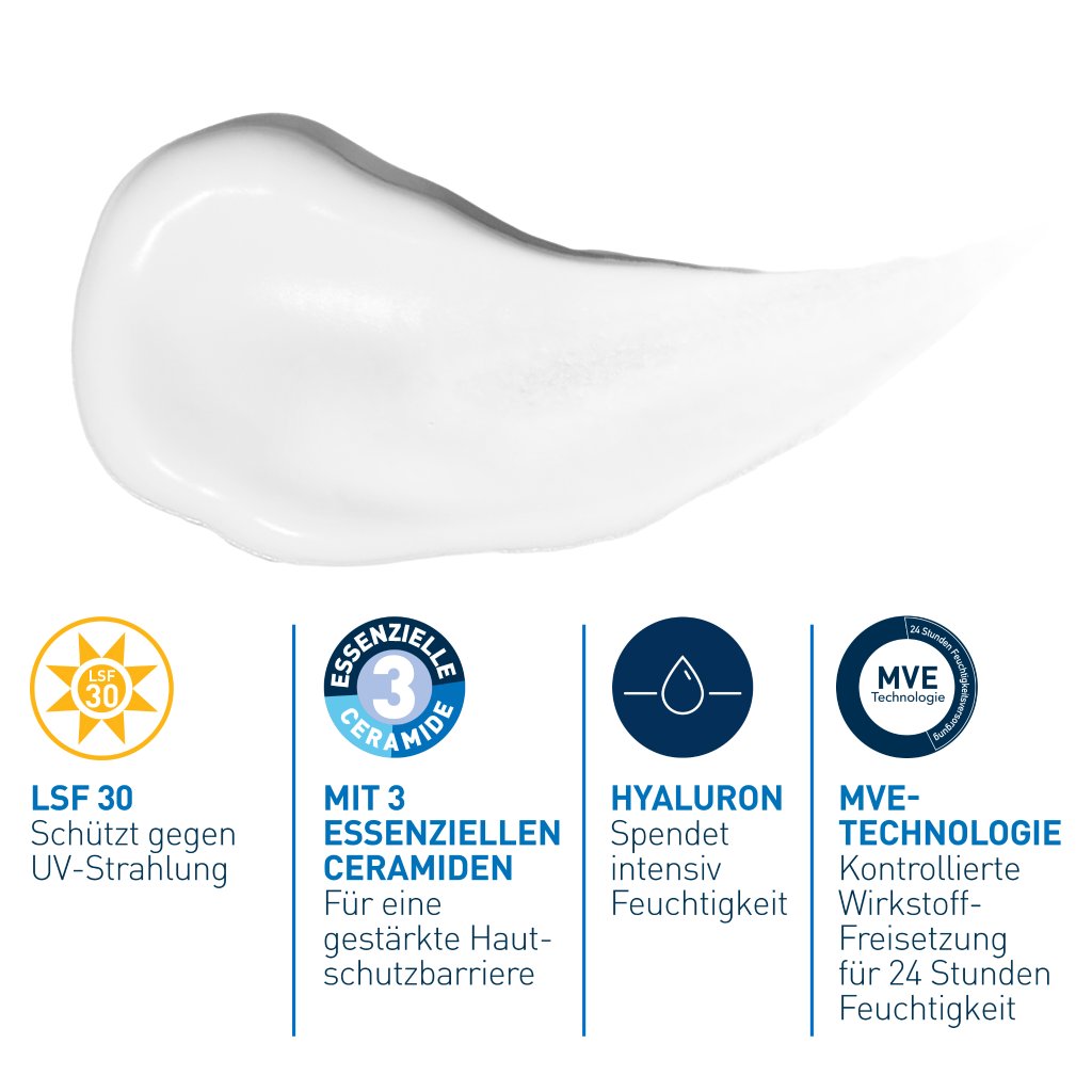 CeraVe Gesichtscreme mit LSF 30