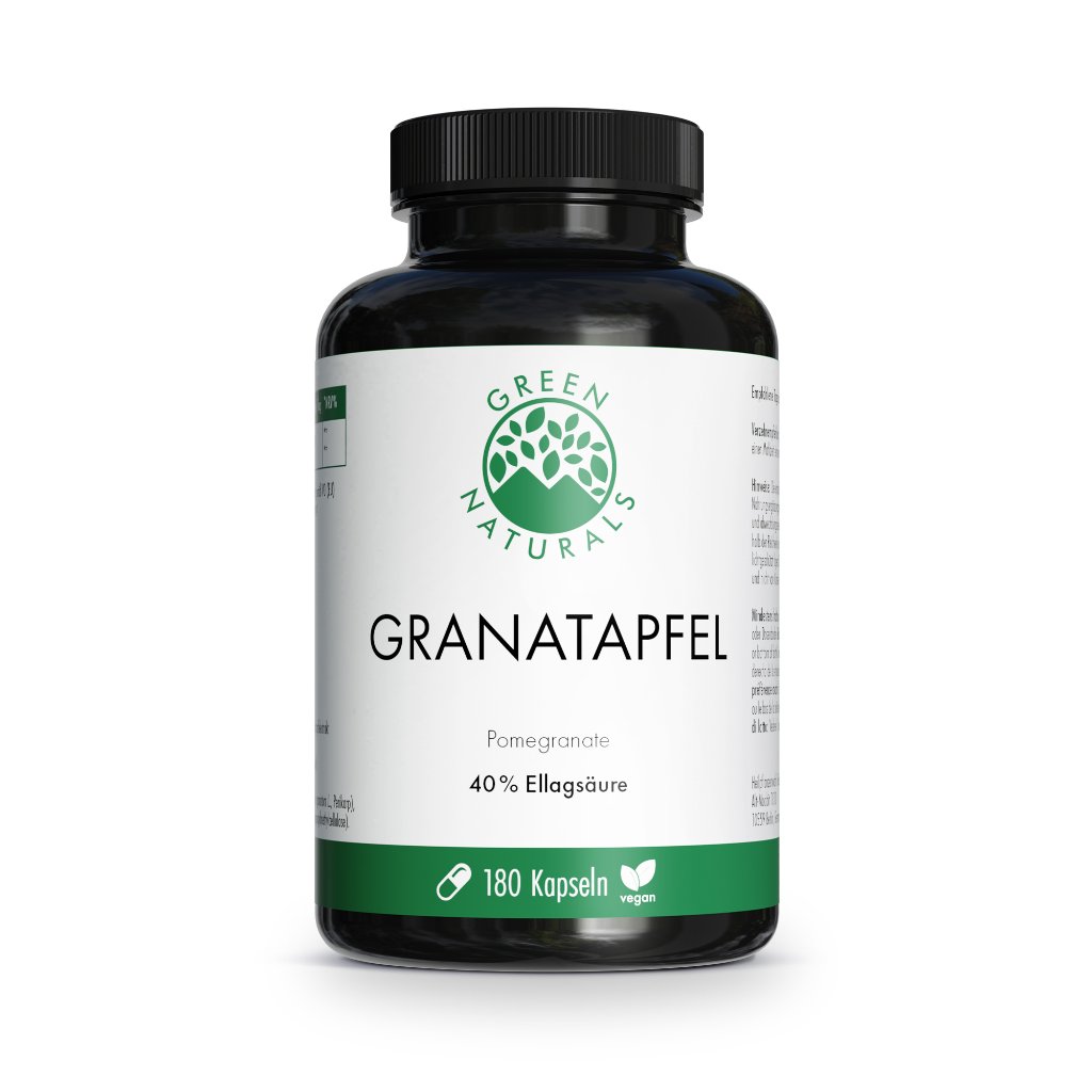 GREEN NATURALS Granatapfel + 40% Ellagsäure