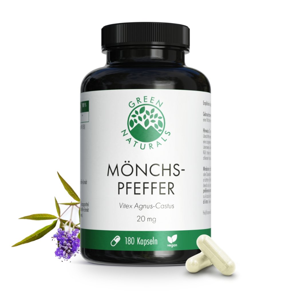 GREEN NATURALS Mönchspfeffer 20mg hochdosiert Kps.