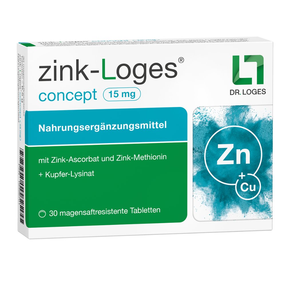 ZINK-LOGES concept 15 mg magensaftres.Tabletten