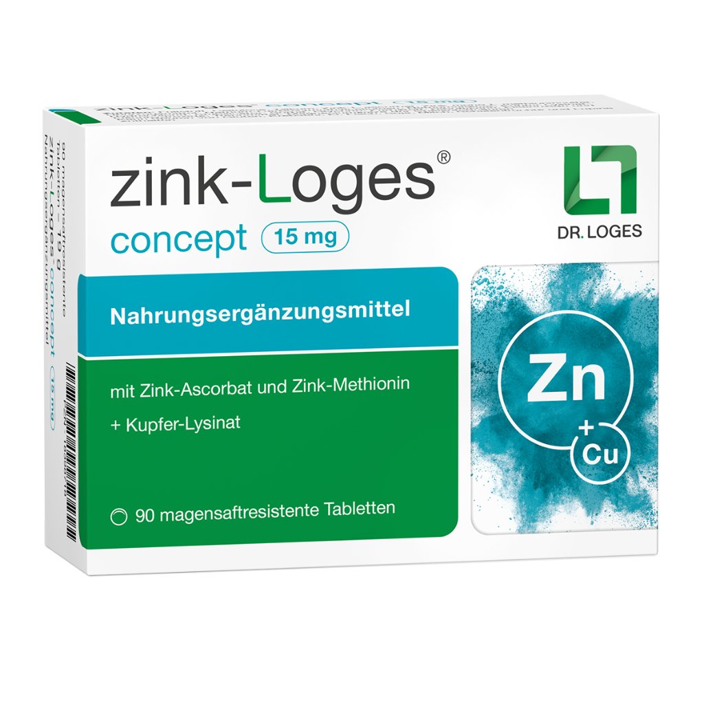 ZINK-LOGES concept 15 mg magensaftres.Tabletten