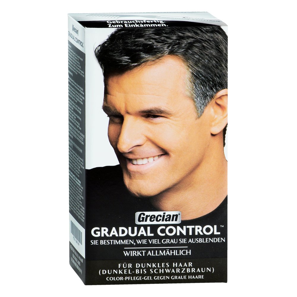 GRECIAN Gradual Control Gel f.dunkles Haar