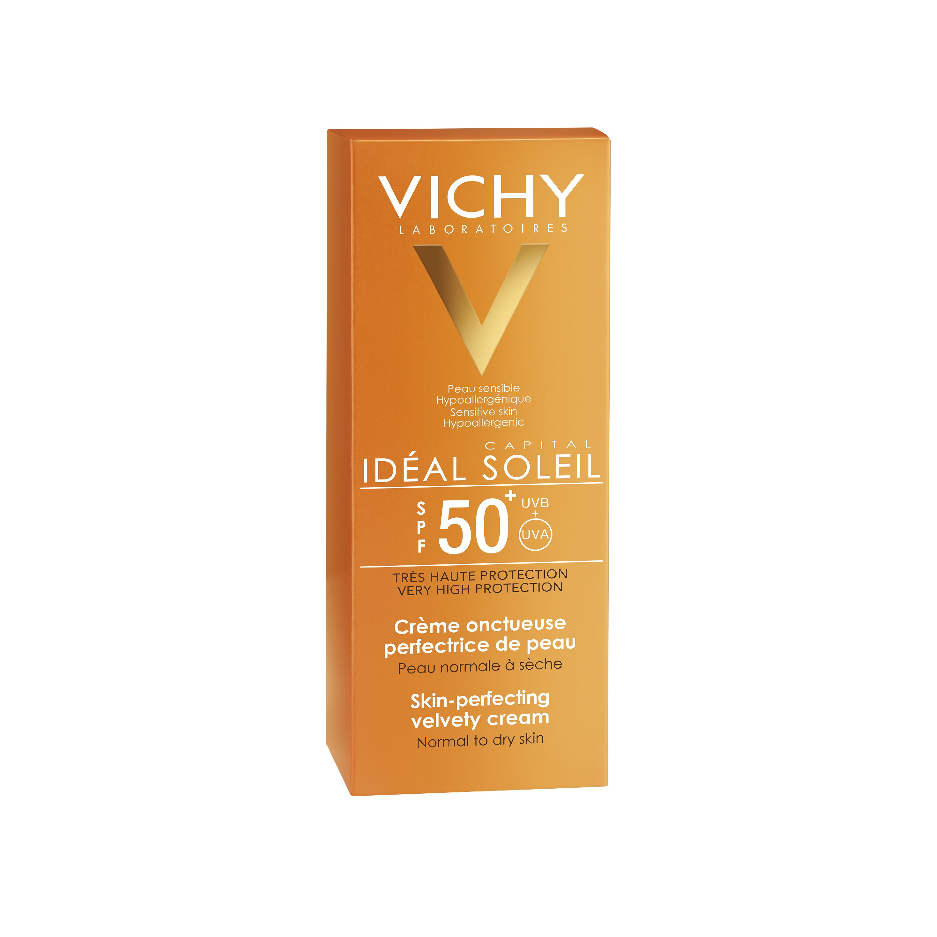 Vichy Ideal Soleil Sonnen-Creme LSF 50+ trockene bis sehr trockene Haut