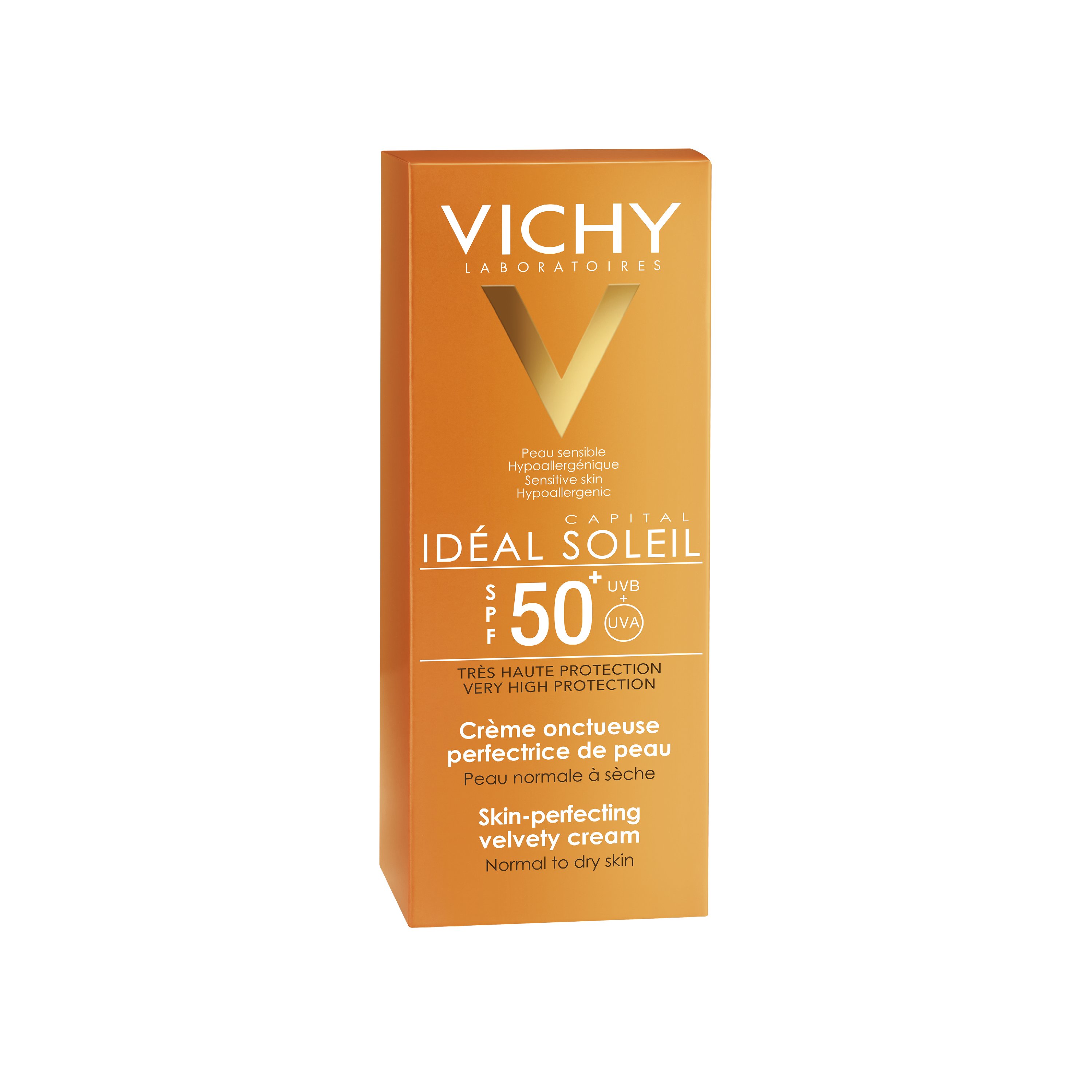 Vichy Ideal Soleil Sonnen-Creme LSF 50+ trockene bis sehr trockene Haut