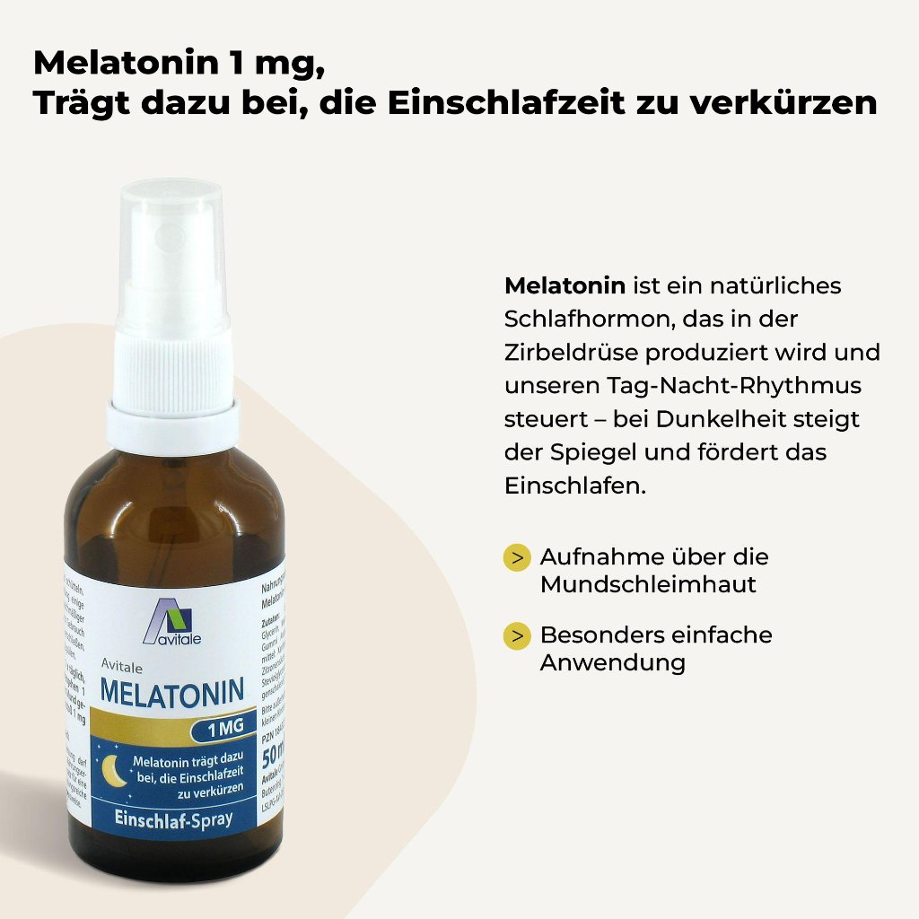 MELATONIN 1 mg Einschlaf-Spray