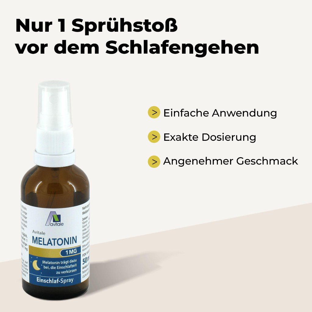 MELATONIN 1 mg Einschlaf-Spray