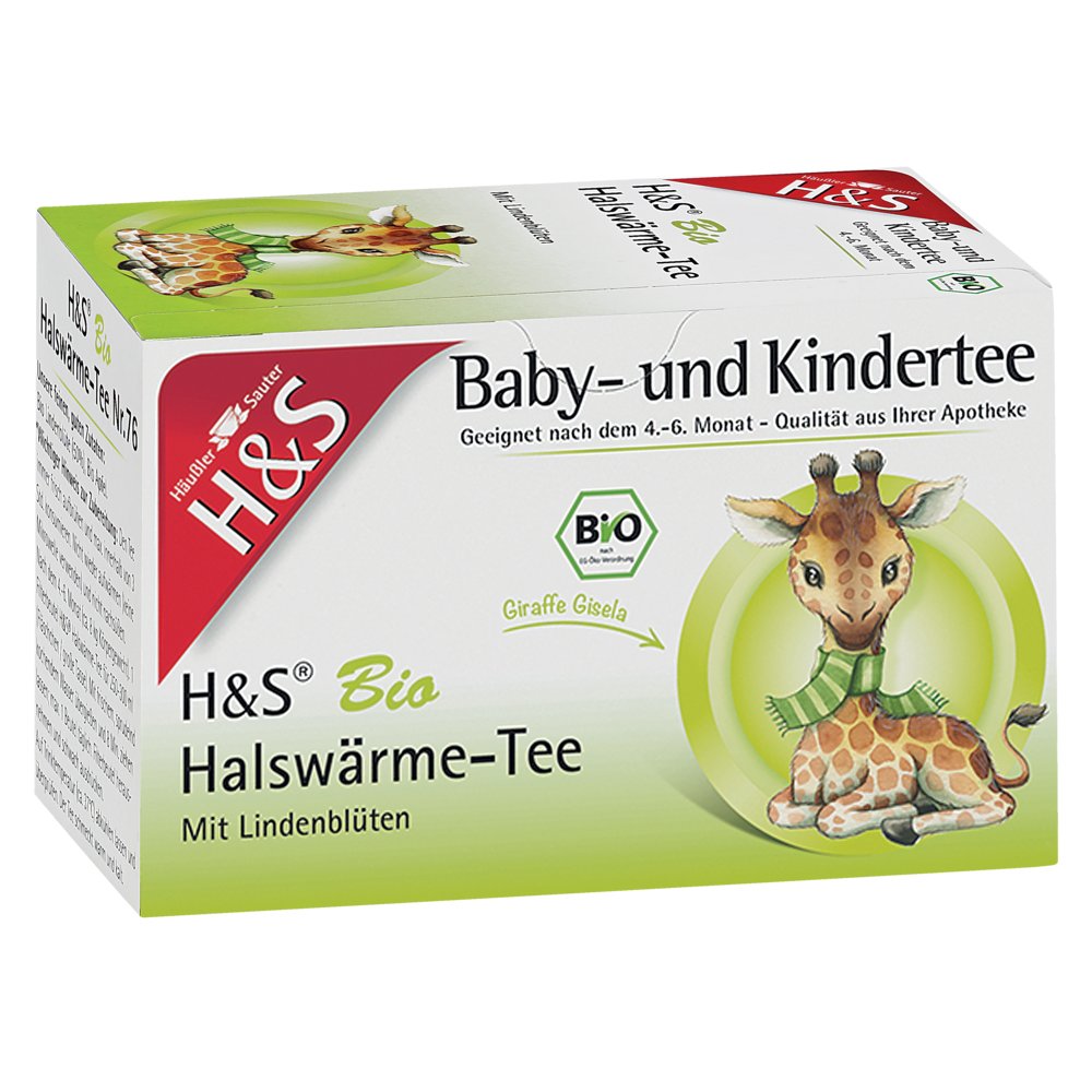 H&S Bio Halswärme-Tee Baby- und Kindertee Fbtl.