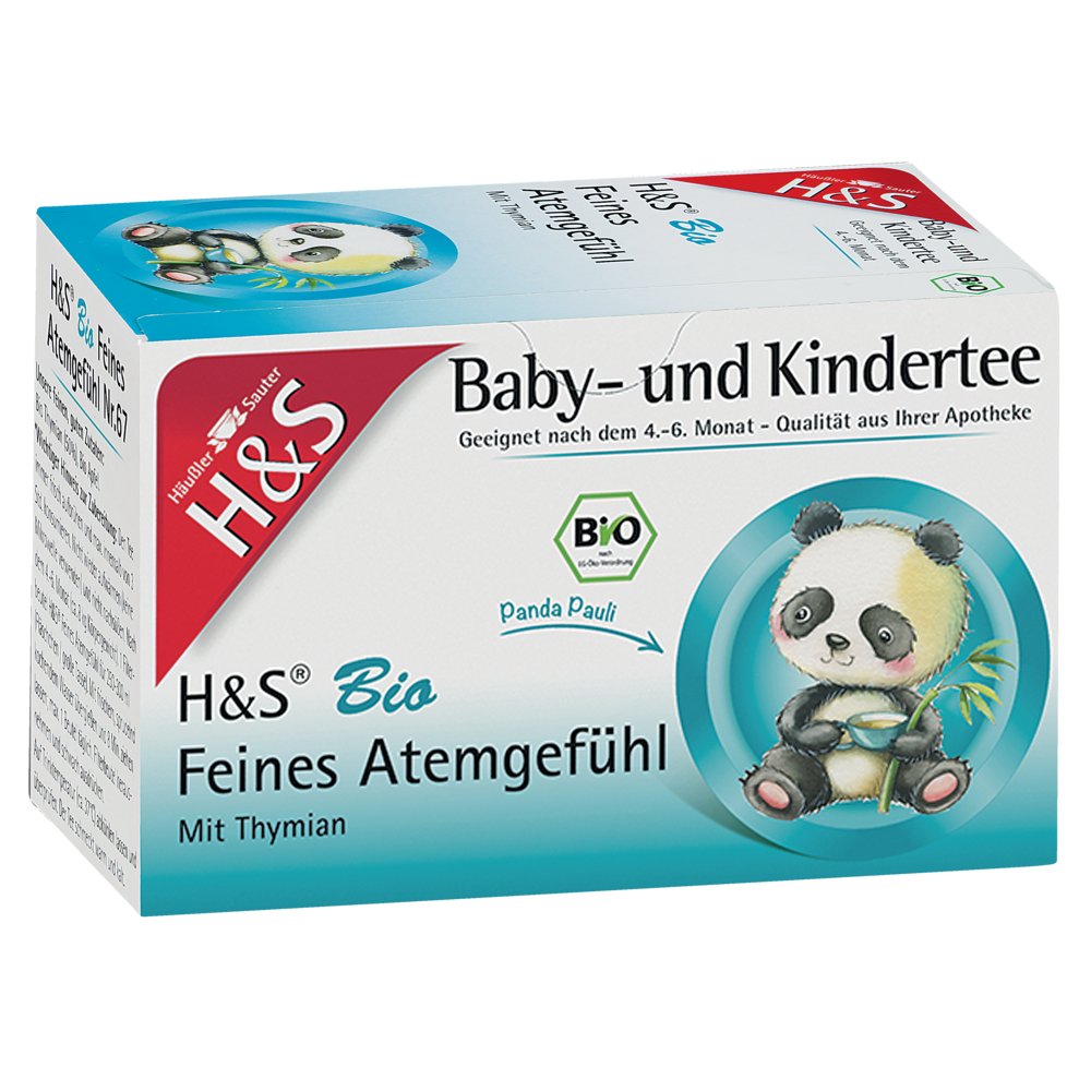 H&S Bio Feines Atemgefühl Baby- u.Kindertee Fbtl.