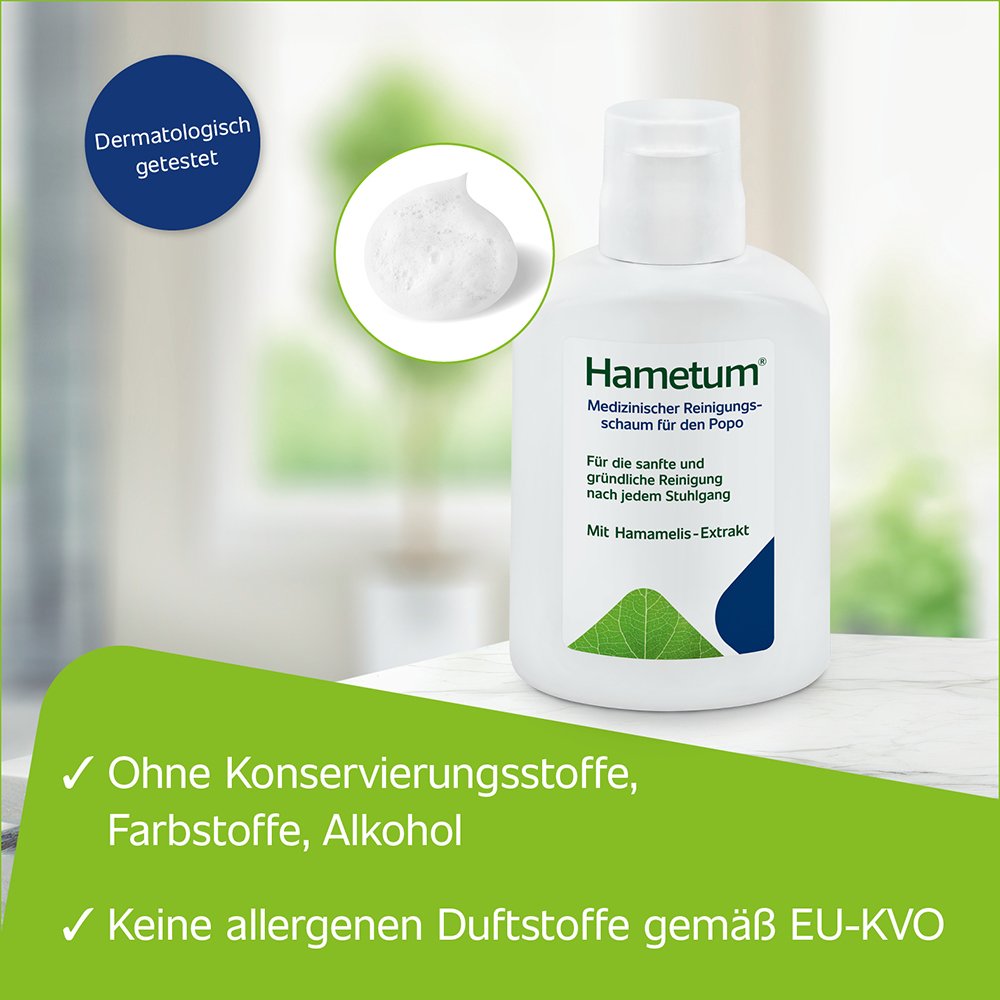 HAMETUM Reinigungsschaum