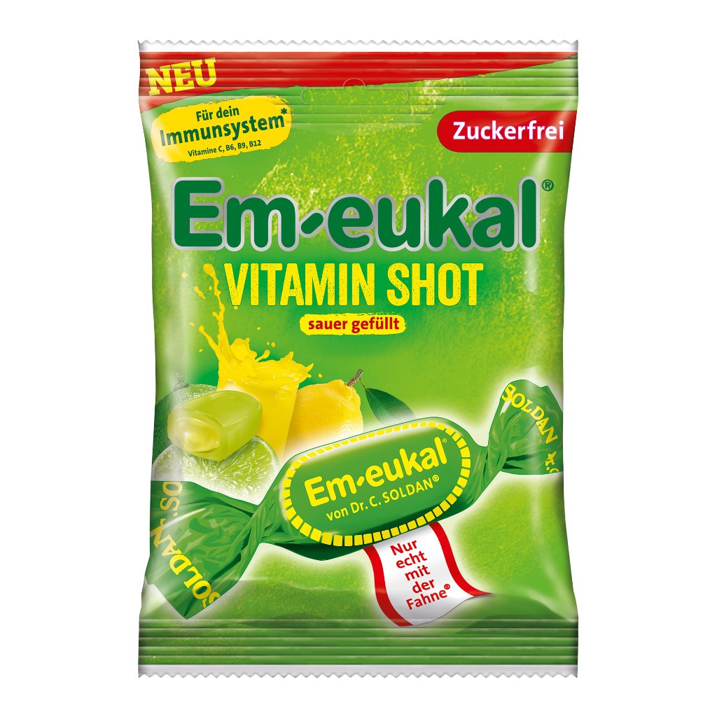 EM-EUKAL Vitamin Shot sauer zuckerfrei