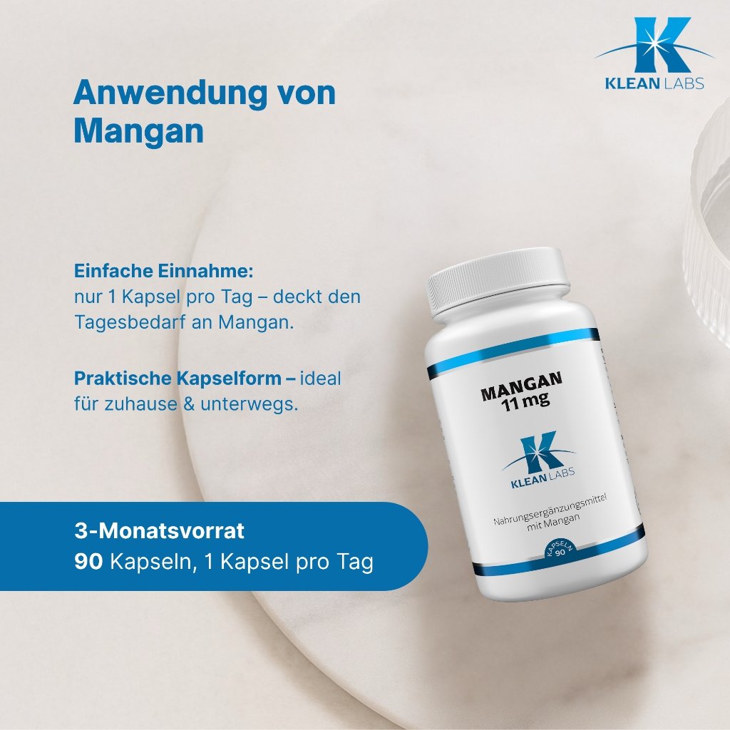 Klean Labs Mangan 11 mg