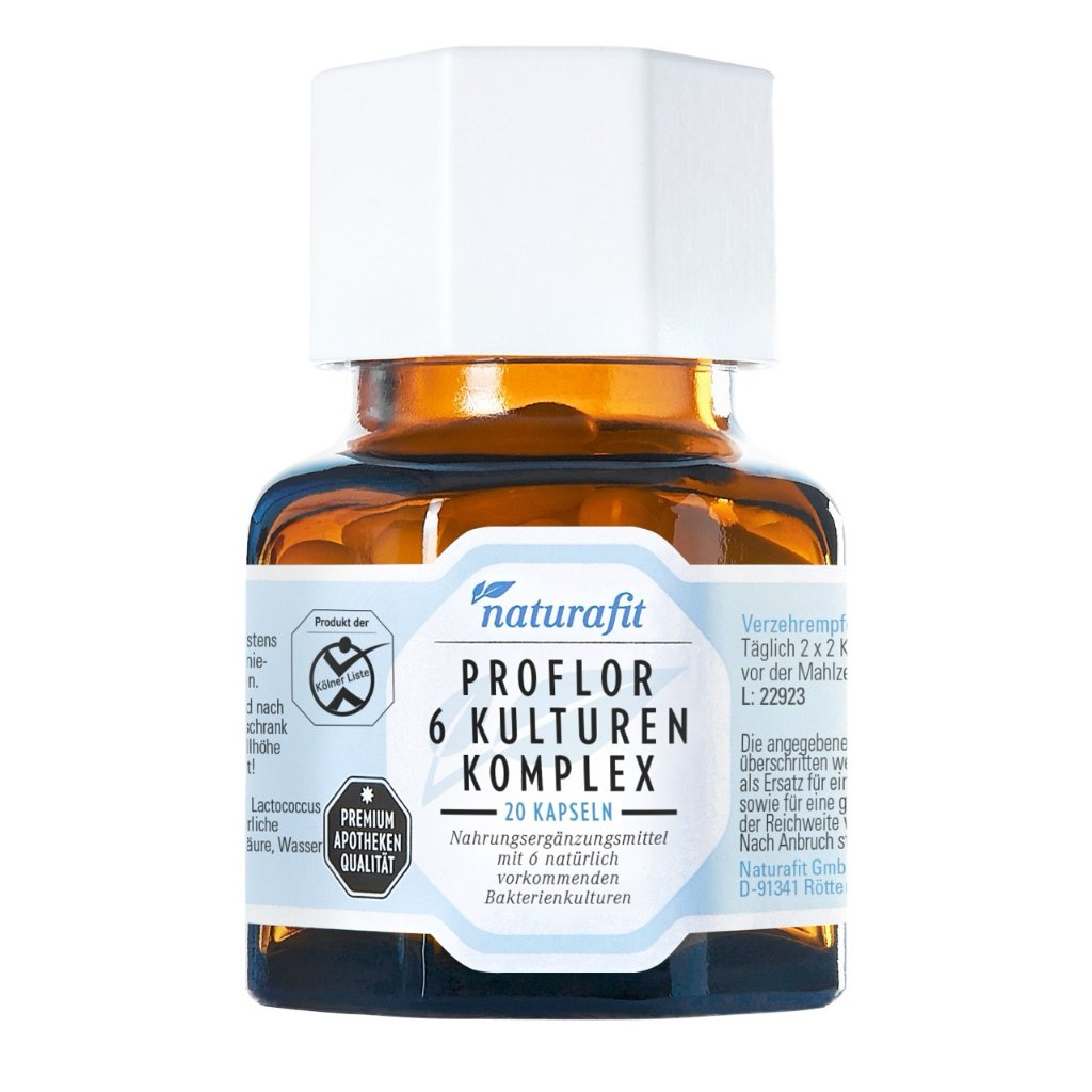 NATURAFIT Proflor 6 Bakterienkulturen Komplex Kps.