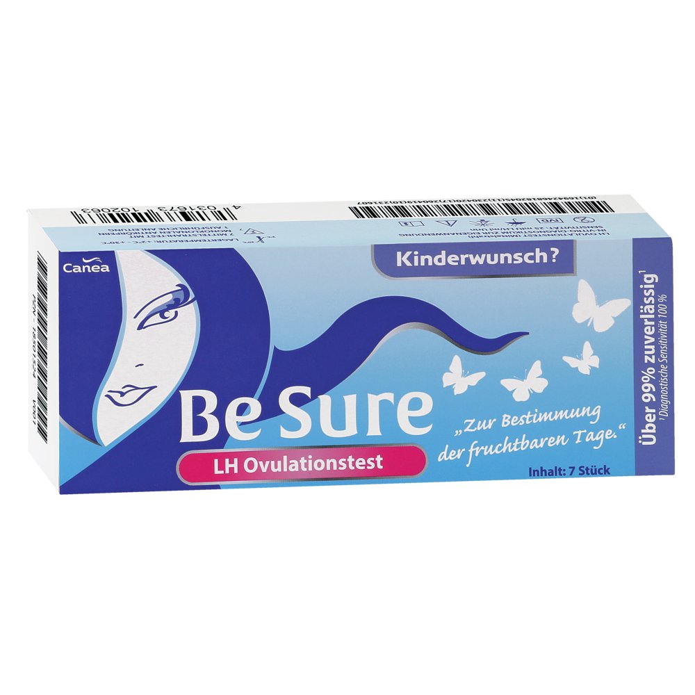 BE SURE Ovulationstest bei Kinderwunsch