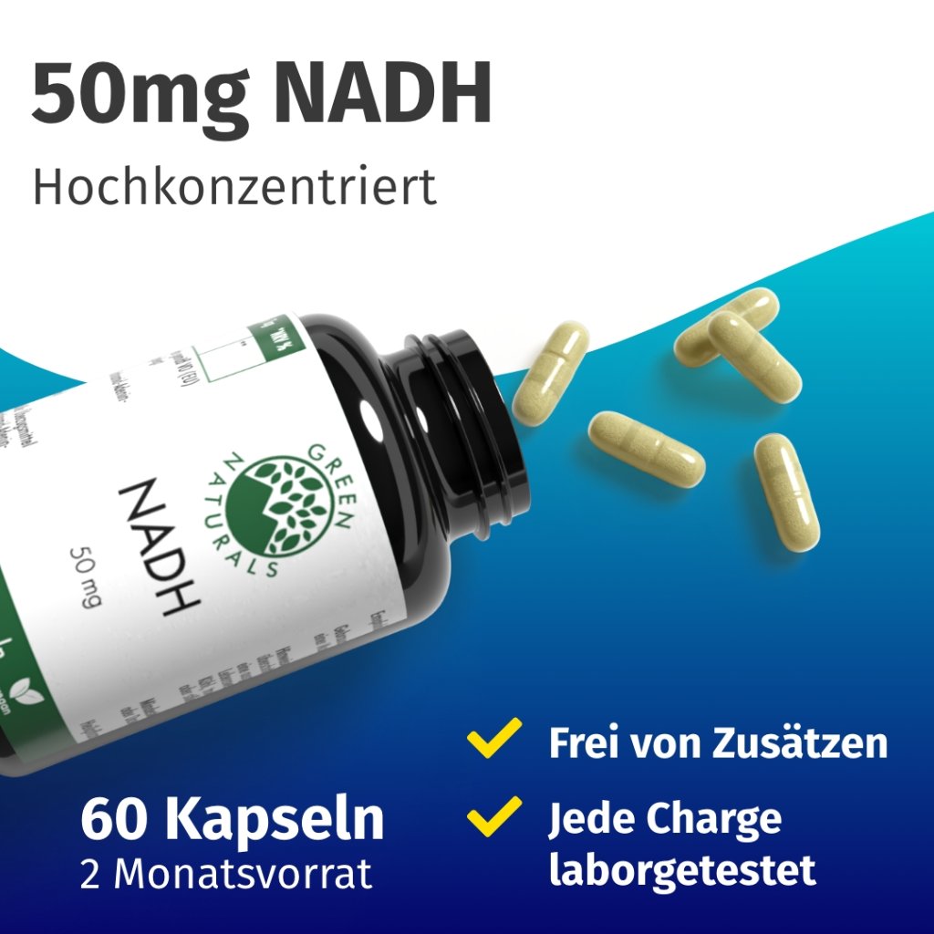 GREEN NATURALS NADH vegan und hochdosiert