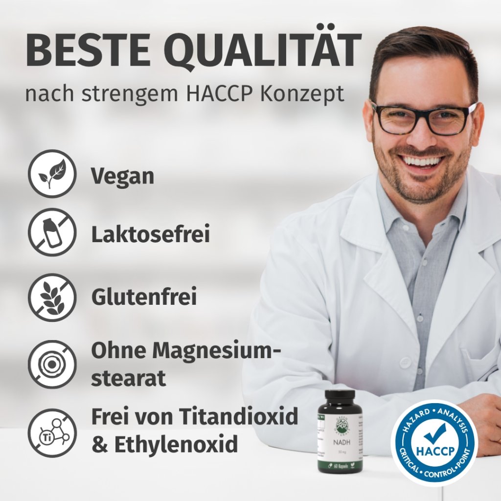 GREEN NATURALS NADH vegan und hochdosiert